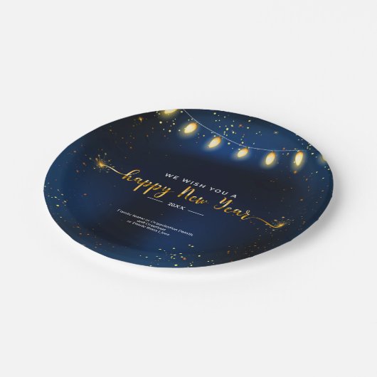 Details zur Organisation des Add-ons Jahr 20XX Pappteller (Schrägansicht)