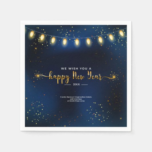 Details zur Organisation des Add-ons Jahr 20XX Serviette (Vorderseite)