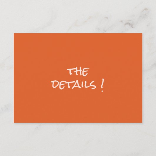 Details zur Retro Hand gezeichnet farbenfrohe blum Begleitkarte (Rückseite)