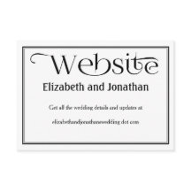 Details zur Schwarz-Weiß-Website für Hochzeiten