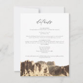 Details zur Wasserfarbenversorgung Einladung (Vorderseite)