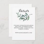 Details zur Wasserfarbenwelt Karte (Vorne/Hinten)