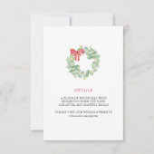 Details zur Weihnachtsfeier Einladung (Vorderseite)