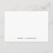 Details zur zeitgenössischen Schriftzeichen Begleitkarte (Rückseite)