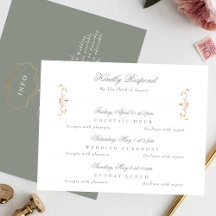 Details Zurück Gold Salbei Grün Hochzeit Multi-Eve