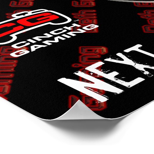 Detection Grip Gaming Poster (Ecke)