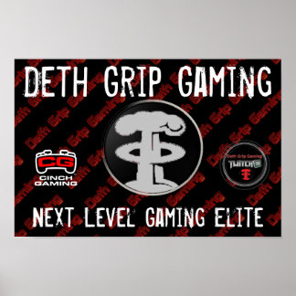 Detection Grip Gaming Poster