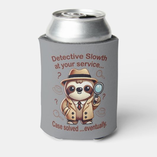 "Detection Sloth" Faultier Dosenkühler (Kanne Rückseite)