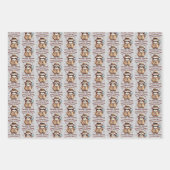 "Detection Sloth" Faultier Geschenkpapier Set (Vorderseite 2)