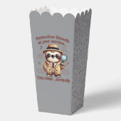 "Detection Sloth" Faultier Geschenkschachtel (Vorderseite)