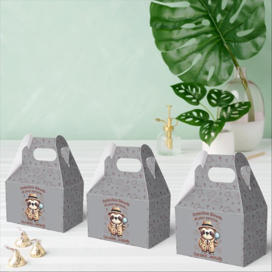 "Detection Sloth" Faultier Geschenkschachtel (Zahlreiche)