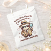 "Detection Sloth" Faultier Geschenktütchen (Ausgeschnitten)