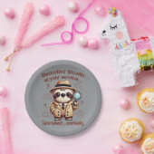 "Detection Sloth" Faultier Pappteller (Party)