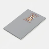 "Detection Sloth" Faultier Post-it Klebezettel (angewinkelt)