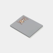 "Detection Sloth" Faultier Post-it Klebezettel (angewinkelt)