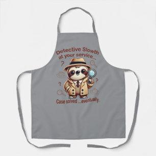 "Detection Sloth" Faultier Schürze