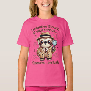 "Detection Sloth" Faultier T-Shirt