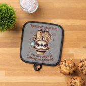 "Detection Sloth" Faultier Topflappen (Oben Unten)