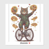 Detection Whiskers - Funny Cat Mystery Novel Aufkleber (Blatt)