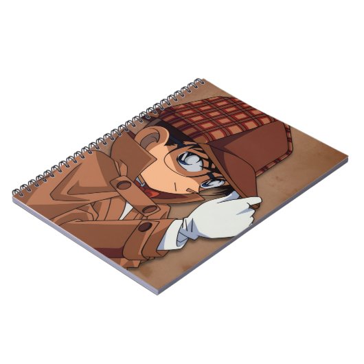 Detective Anime Notebook Notizblock (Linke Seite)