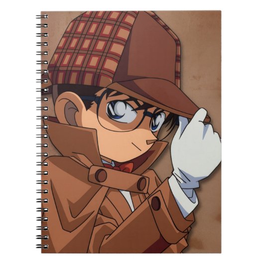 Detective Anime Notebook Notizblock (Vorderseite)
