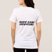 Detective Cat - Mew-Ssion Unpossible Funny Cat Tri-Blend Shirt (Rückseite)