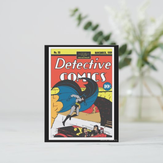 Detective Comic #33 Postkarte (Stehend Vorderseite)