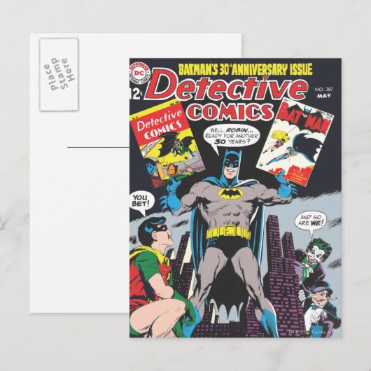 Detective Comics #387 Postkarte (Vorne/Hinten)