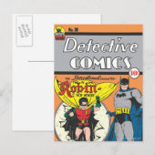 Detective Comics #38 Postkarte (Vorne/Hinten)