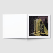 Detective Crow Comics Noir Style Guest Book Gästebuch (Voll)