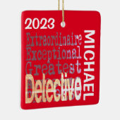 Detective Extraordinaire CUSTOM Keramikornament (Rechts)