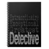 Detective Extraordinaire Notizblock (Vorderseite)