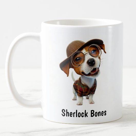 Detective Jack Russell Terrier Kaffeetasse