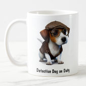 Detective Jack Russell Terrier Kaffeetasse