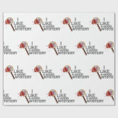 Detective Magnifying Glass Geschenkpapier (Flach)