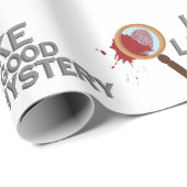 Detective Magnifying Glass Geschenkpapier (Rolleneckpunkt)