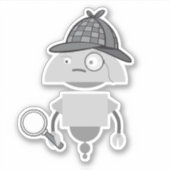 Detective Mia Aufkleber (Vorderseite)