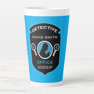 Detective Themed Funny Gift Milchtasse
