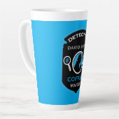 Detective Themed Funny Gift Milchtasse (Linke Ecke)