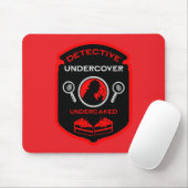 Detective Themed Funny Gift Mousepad (Mit Mouse)