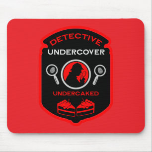 Detective Themed Funny Gift Mousepad