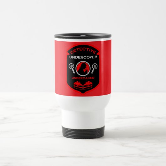 Detective Themed Funny Gift Reisebecher (Mittel)