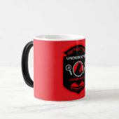 Detective Themed Funny Gift Verwandlungstasse (Vorderseite Links)