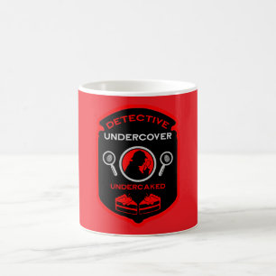 Detective Themed Funny Gift Verwandlungstasse