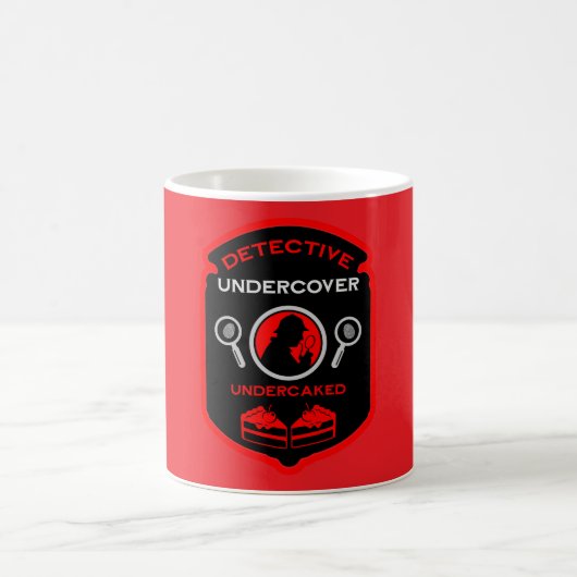Detective Themed Funny Gift Verwandlungstasse (Mittel)