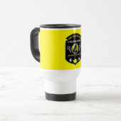 Detective Themed Funny Tea Reisebecher (Vorderseite Links)