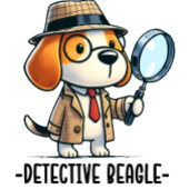 Detektiv-Beagle T-Shirt