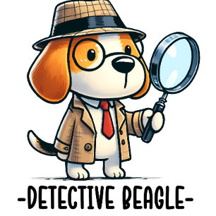 Detektiv-Beagle T-Shirt