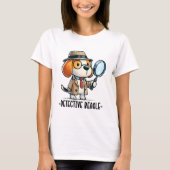 Detektiv-Beagle T-Shirt (Vorderseite)