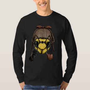 Detektiv Bee Spion Inspektor Privatdetektiv B T-Shirt